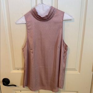 Wayf Metallic Rose Sleeveless Tank Top